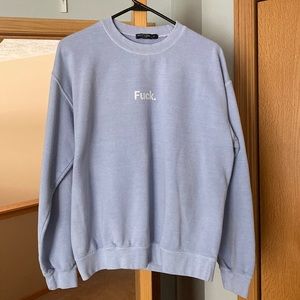 Oversized nasty gal sweatshirt